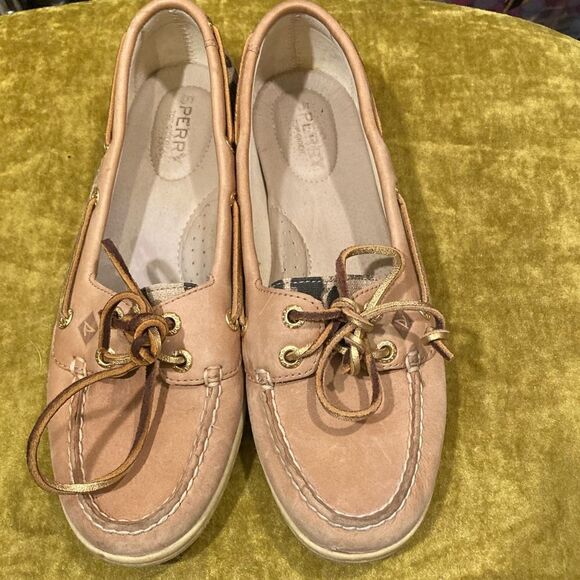 Sperry Top Sider Brown and Animal Print Loafer - Picture 3 of 12